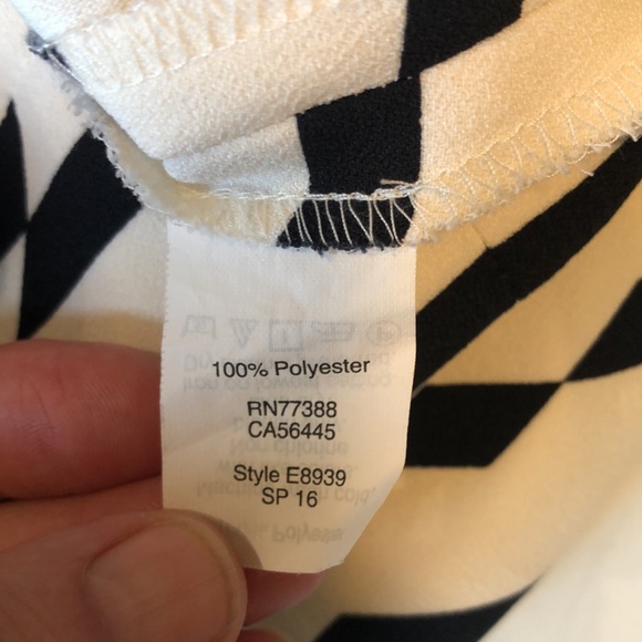 Madewell striped sleeveless retro style zippered shirt - Picture 8 of 8